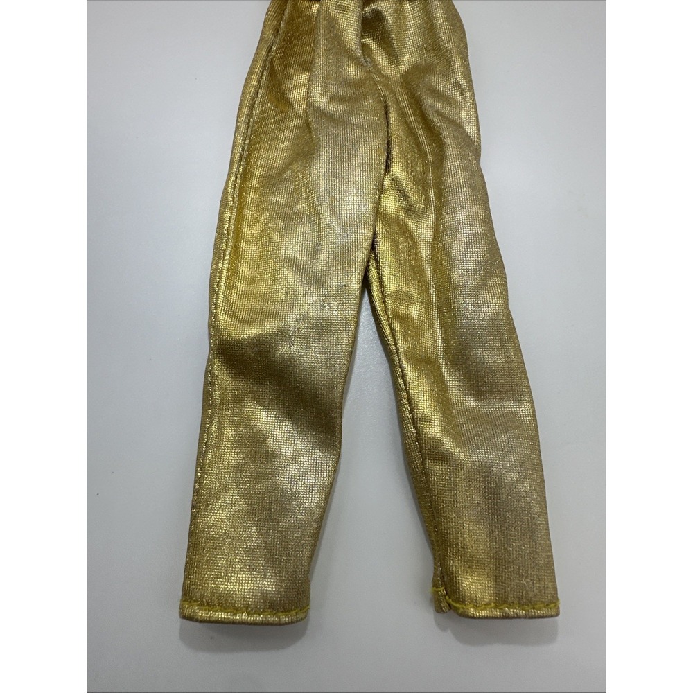 Vintage Jem and the Holograms Music Is Magic Gold Strapless Jumpsuit Outfit - Picture 15 of 15